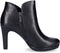 TAMARIS Essentials - Enkellaarsjes - Blokhak 9,5 cm - Zwart (40)