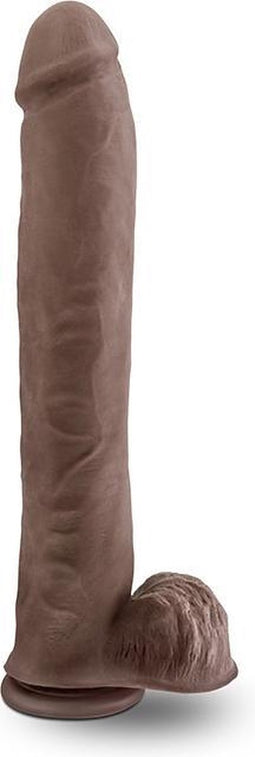 XXL Dildo Au Naturel Daddy 35 CM - Bruin