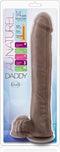 XXL Dildo Au Naturel Daddy 35 CM - Bruin