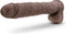 XXL Dildo Au Naturel Daddy 35 CM - Bruin