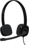 Logitech H151 - Stereo Headset - Ruisonderdrukkende microfoon - Zwart