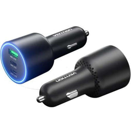 Vention FFQB0 - Autolader - 100 W - USB-C en USB-A