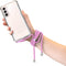 Mobiparts Galaxy S21 - Lanyard Case - Verstelbaar koord - Paars