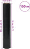 vidaXL - Stretchfilm - 2 - st - 30 - μm - 50 - cm - x - 150 - m - zwart