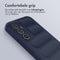 imoshion Hoesje - Geschikt voor Samsung Galaxy A54 (5G) - EasyGrip Backcover - Donkerblauw