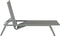 VERNAZZA - Strandstoel - Grijs - Staal