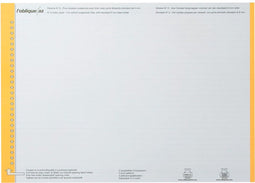 Ruiterstrook Elba N 0 297x6mm verticaal geel