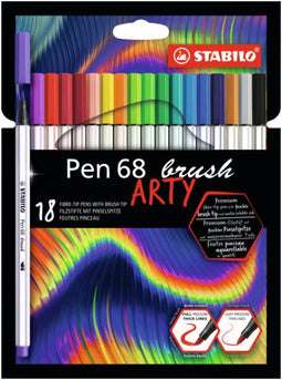 18 Stabilo Art pen 68 brush 568/18-21-20