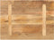vidaXL - Tafelblad - rechthoekig - 70x50x3,8 - cm - massief - mangohout