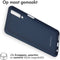 iMoshion Hoesje Geschikt voor Samsung Galaxy A7 (2018) Hoesje Siliconen - iMoshion Color Backcover - Donkerblauw