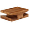 vidaXL - Salontafel - 90x60x30 - cm - massief - sheeshamhout