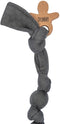 Snoozebaby Speenkoord - Fopspeenkoord biologisch katoen - Veilig bevestigingsclip - Dark Green