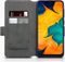 Qubits - slim wallet hoes - Geschikt voor Samsung Galaxy A30 - Paars