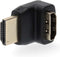 Nedis CVGB34902BK - HDMI adapter - 270° gehoekte connector - Zwart