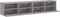 vidaXL - Tv-wandmeubels - 2 - st - 80x30x30 - cm - bewerkt - hout - grijs - sonoma - eiken