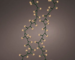 5m LED Compact Kerstverlichting - steady - 220 lampjes - Goud - Dimbaar