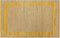 vidaXL - Vloerkleed - handgemaakt - 80x160 - cm - jute - blauw