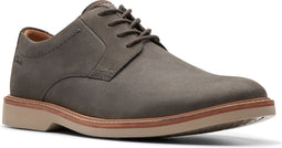 Clarks - Veterschoenen - Leren Voering - Grijs - Maat 44
