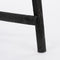 House of Seasons Ladderrek - H119 x L29 x B49 cm - Populierenhout - Zwart