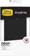 Otterbox Strada Via - Flip cover - Pashouder en stevige houder - Zwart