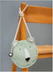 Trixie Kindertas - Mr. Polar Bear - Handtas Kind - Ronde tas - Groen