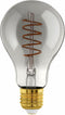 EGLO LED Lamp - E27 - Ø 7,5 cm - A75 - Smoke - 2000K - Dimbaar