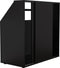 Zwarte Kledingkast - Schuine Wand - Schuifdeuren Kledingstang - 100x100x50 cm