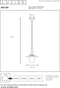 Lucide ARUBA - Hanglamp Binnen/Buiten - Ø 25 cm - Dimbaar - Zwart