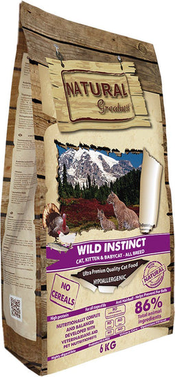 Natural Greatness - Wild Instinct - Kattenvoer - 6 kg