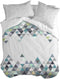 Dekbedovertrek Valley | Blanc