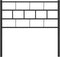 vidaXL - Hoofdbord - 80 - cm - metaal - zwart