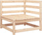 vidaXL - Tuinhoekbank - 70x70x67 - cm - massief - grenenhout