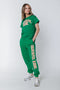 Colourful Rebel CR Patch Loosefit Jogger - Basic fit - 65% katoen 35% polyester - Maat S