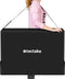tectake® 3-Zones Massagetafel - 78cm Breed - 5cm Dikke Vulling - Aluminium Frame - Max Draagvermogen 230kg - Zwart
