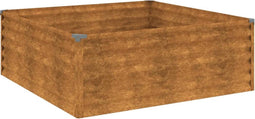 vidaXL - Plantenbak - verhoogd - 100x100x36 - cm - cortenstaal