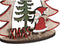 Kerstversiering DKD Home Decor Hout (2 Stuks) (14 x 6 x 18 cm)