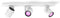 Philips Hue Argenta - Inbouwspot - 3x GU10 LED - Slimme verlichting met 16 miljoen kleuren