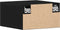 vidaXL - Wandkasten - 2 - stuks - Zwart - Eiken - 35x35x20 - cm
