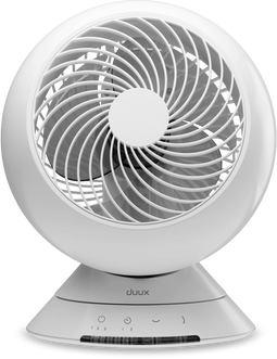 Duux Globe - Tafelventilator - 90⁰ horizontale en 80⁰ verticale swing - Wit