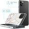 iMoshion Hoesje Geschikt voor iPhone 11 Pro Hoesje Siliconen - iMoshion Design hoesje - Wit / Meerkleurig / Goud / White Graphic