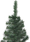 vidaXL - Kunstkerstboom - hoek - 240 - cm - PVC - groen