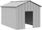 vidaXL - Hondenhok - met - dak - 113x153x101 - cm - gegalvaniseerd - staal