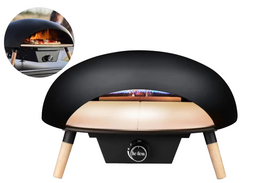 Le Feu Turtle 3.0 - Outdoor Pizzaoven - Gasgestookt - Ø 61 cm x H 39 cm - Zwart