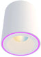 Calex Halo - Slimme Opbouwspot - RGB en Warm Wit Licht - Wit