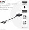 Club 3D CAC-1335 - HDMI + Micro USB naar DisplayPort™ Adapter - 4K120Hz of 8K30Hz - Zwart