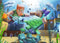 Puzzel 1000 stukjes Minecraft Mosaic.