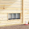 vidaXL - Kippennestkast - 3 - compartimenten - wandmontage - gegalvaniseerd - staal