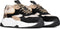 PS Poelman IVA - Dames sneakers - Chunky zool 4 cm - Zwart (38)