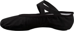 Kind balletdanser schoenen - Canvas - Roze/Zwart - Maat EU 25-44