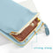 iMoshion Vegan Lederen Telefoontasje Crossbody - Blauw